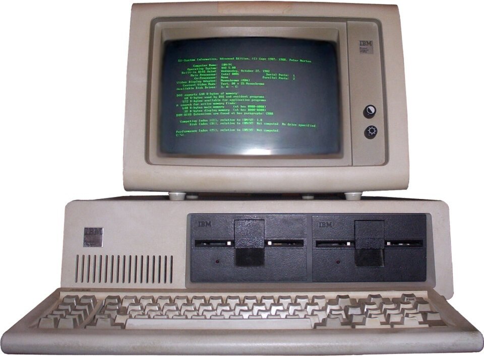 IBM PC 5150, 1981